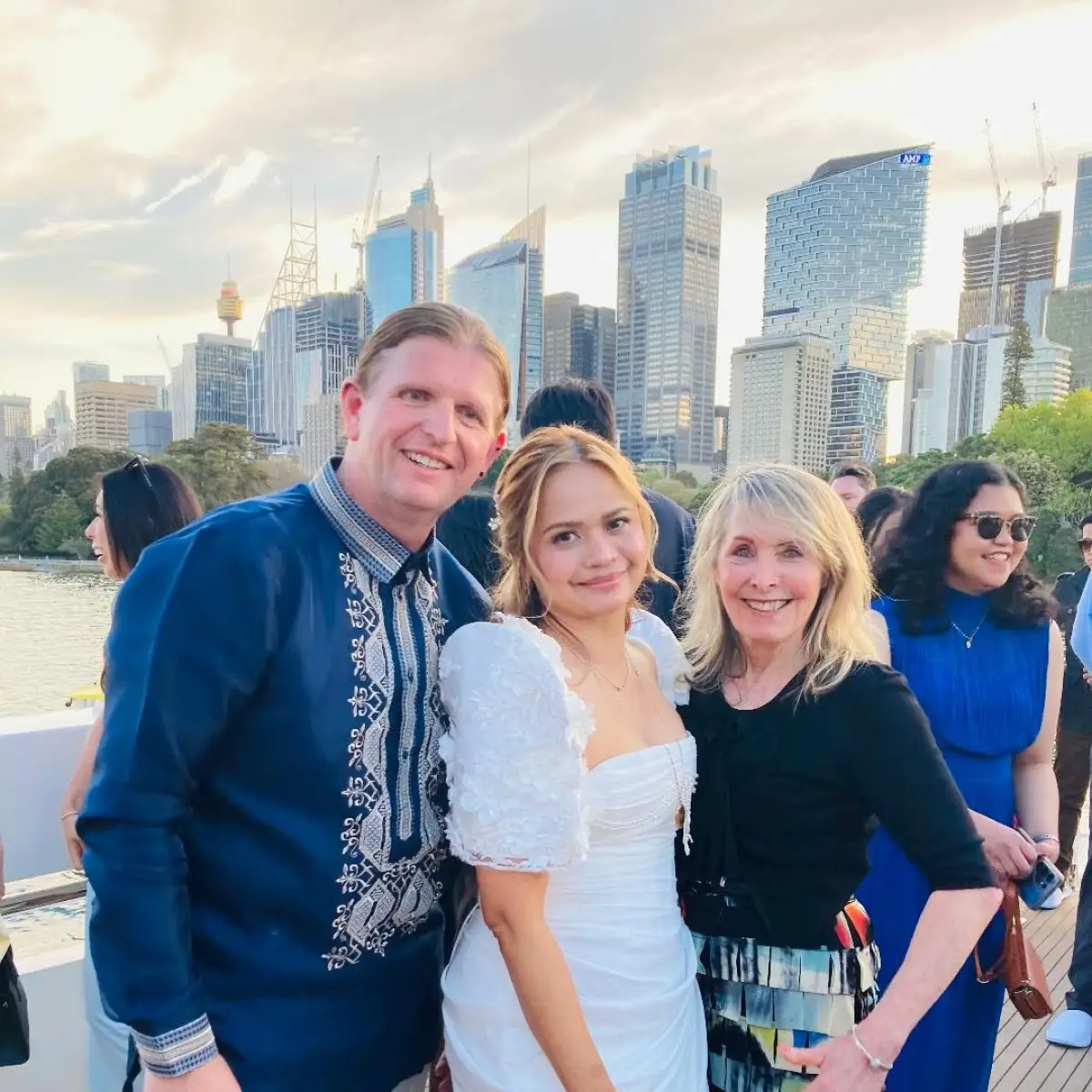 Irene & Andrew on Sydney Harbour 