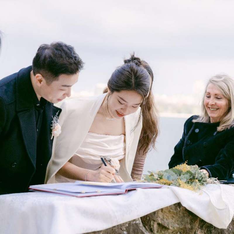 ~ Joan & Edgar ~ Sydney Harbour Wedding at Kirribilli ~ July 2023 ~