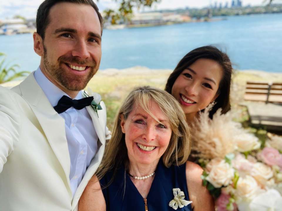 Janet with Louise & Luke