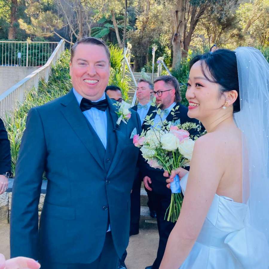 Julia & Peter's Sergeant's Mess Wedding in June 2025